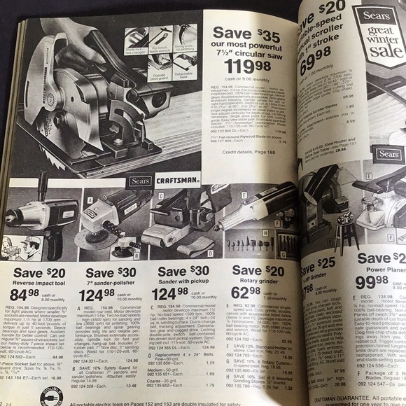 1976 Sears great winter sale catalogue mail out ephemera advertising vintage 70s - Picture 5 of 8